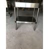 TABLE INOX - 63 x 50 x 80 cm