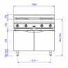 ABM2 4 FEUX 9KW PLACARD FERME