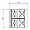 ABM2CT 4 FEUX PLACARD OUVERT