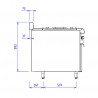 CAPIC 2 FEUX 9K DRT + PC - ABM1 - PLACARD FERME - Feux à droite