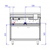CAPIC 2 FEUX 9K DRT + PC - ABM1 - PLACARD FERME - Feux à droite