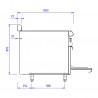 CAPIC - 3 PLAQUES ELEC. - GRANDE CUISINE ABM3 - FOUR ELEC