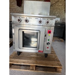 FOURNEAU DELRUE TOUT INOX