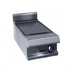 CAPIC - ABM9F FONTE LISSE GAZ - PLAQUE 400x550 DESSUS SEUL