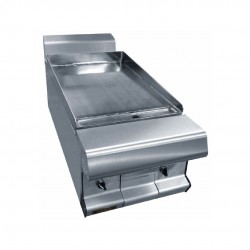CAPIC - ABM9I INOX LISSE GAZ - PLAQUE 400X550 DESSUS SEUL