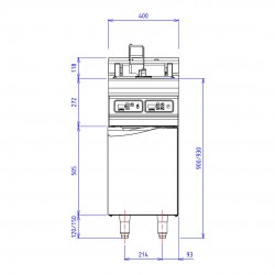 CAPIC - ABM20 TURBOFRIT ELEC - 1 RELEVAGE AUTO PLACARD FERME