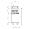 CAPIC - ABM20 TURBOFRIT ELEC - 1 RELEVAGE AUTO PLACARD FERME