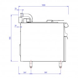 CAPIC - ABM20 TURBOFRIT ELEC - 1 RELEVAGE AUTO PLACARD FERME
