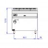 CAPIC - FRITEUSE 3085 ELEC 54 KW - CAPACITE 78 LITRES