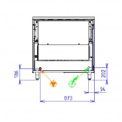 CAPIC - FRITEUSE 3085 GAZ 64 KW CAPACITE 90 LITRES