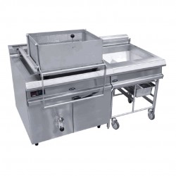 CAPIC - FRITEUSE 3085 GAZ 64 KW - CAPACITE 90 LITRES