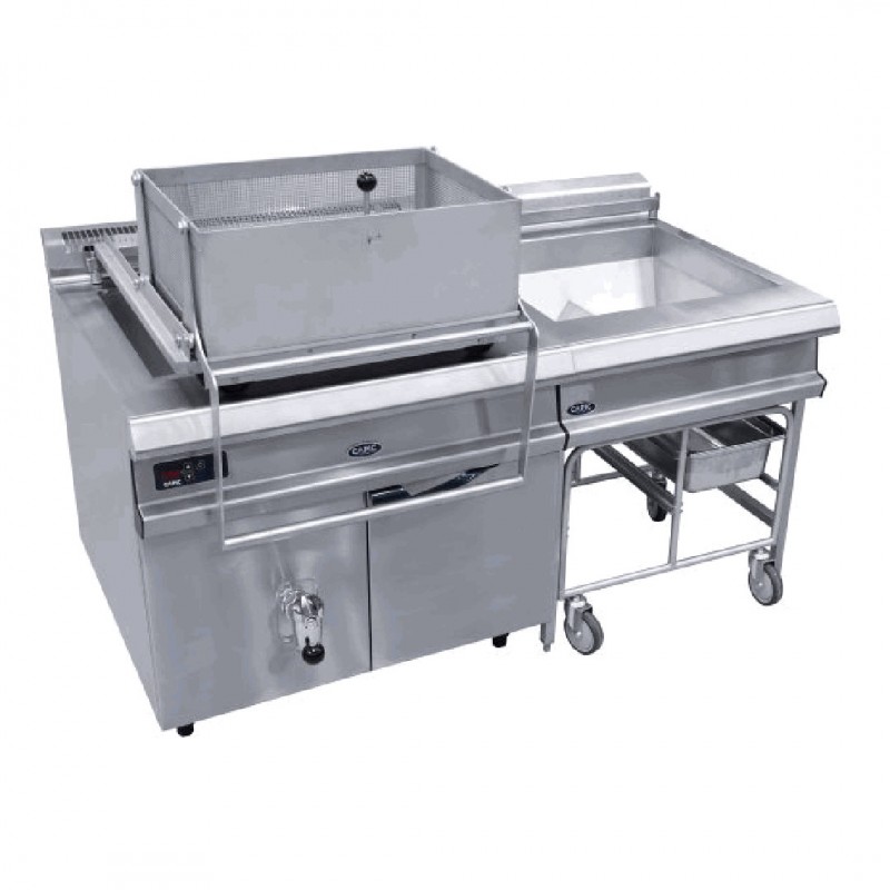 CAPIC - FRITEUSE 3085 GAZ 64 KW - CAPACITE 90 LITRES CAPIC - FRITEUSE 3085 GAZ 64 KW - CAPACITE 90 LITRES