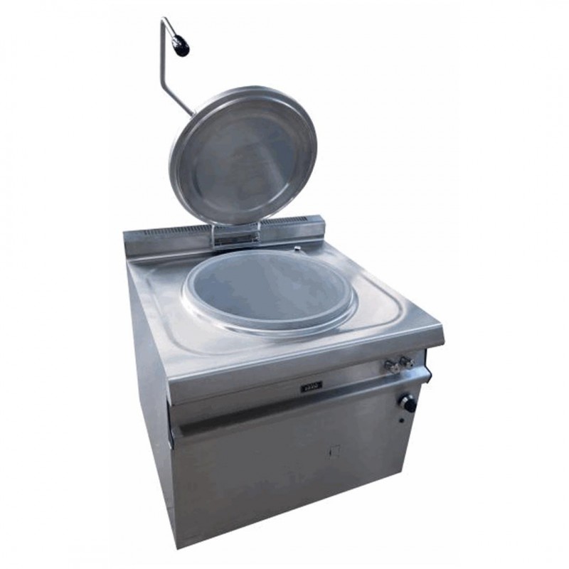 CAPIC - MARMITE 130L RONDE ALU - SANS ROBINET DE VIDANGE CAPIC - MARMITE 130L RONDE ALU - SANS ROBINET DE VIDANGE
