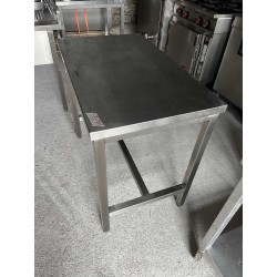 TABLE INOX 100 x 60 cm