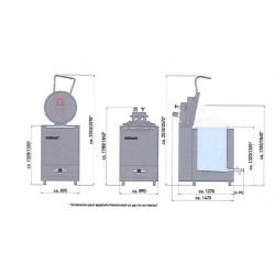KORIMAT KA 380 - AUTOCLAVE  ELECTRIQUE – 380 litres
