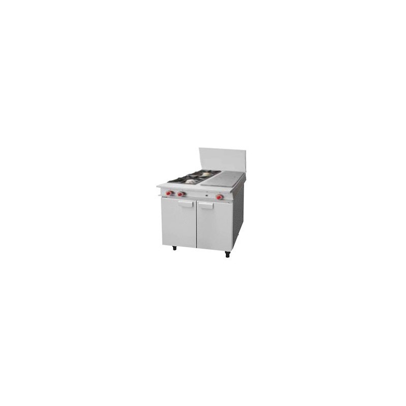 CUISEUR DELRUE - 2 FEUX + 1 PETIT COUP FEU SUR ARMOIRE CUISEUR DELRUE - 2 FEUX + 1 PETIT COUP FEU SUR ARMOIRE