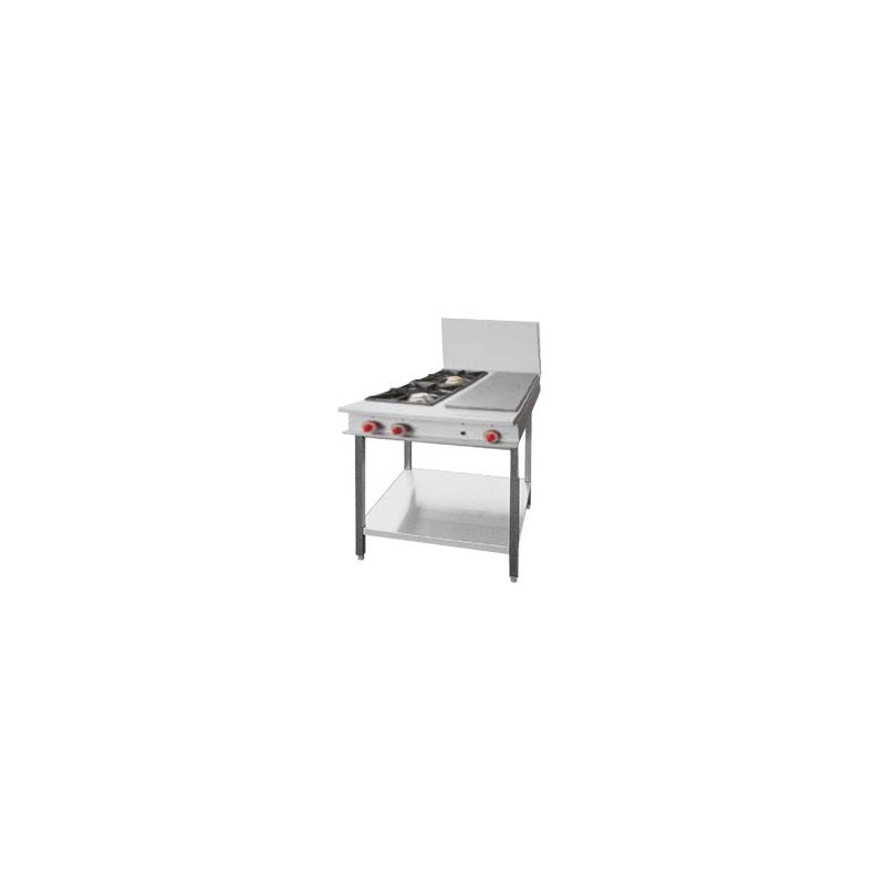 CUISEUR DELRUE - 2 FEUX + 1 PETIT COUP FEU SUR PIED TUBE CUISEUR DELRUE - 2 FEUX + 1 PETIT COUP FEU SUR PIED TUBE