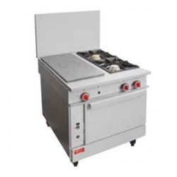 CUISEUR DELRUE - 2 FEUX + 1 PETIT COUP FEU SUR FOUR FAVORI ELECTRIQUE