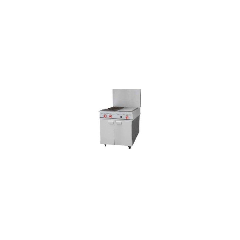 CUISEUR DELRUE - 2 FEUX + 1 PLAQUE DE MIJOTAGE SUR ARMOIRE CUISEUR DELRUE - 2 FEUX + 1 PLAQUE DE MIJOTAGE SUR ARMOIRE