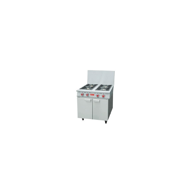 CUISEUR DELRUE - 4 FEUX 7,5kW SUR ARMOIRE CUISEUR DELRUE - 4 FEUX 7,5kW SUR ARMOIRE
