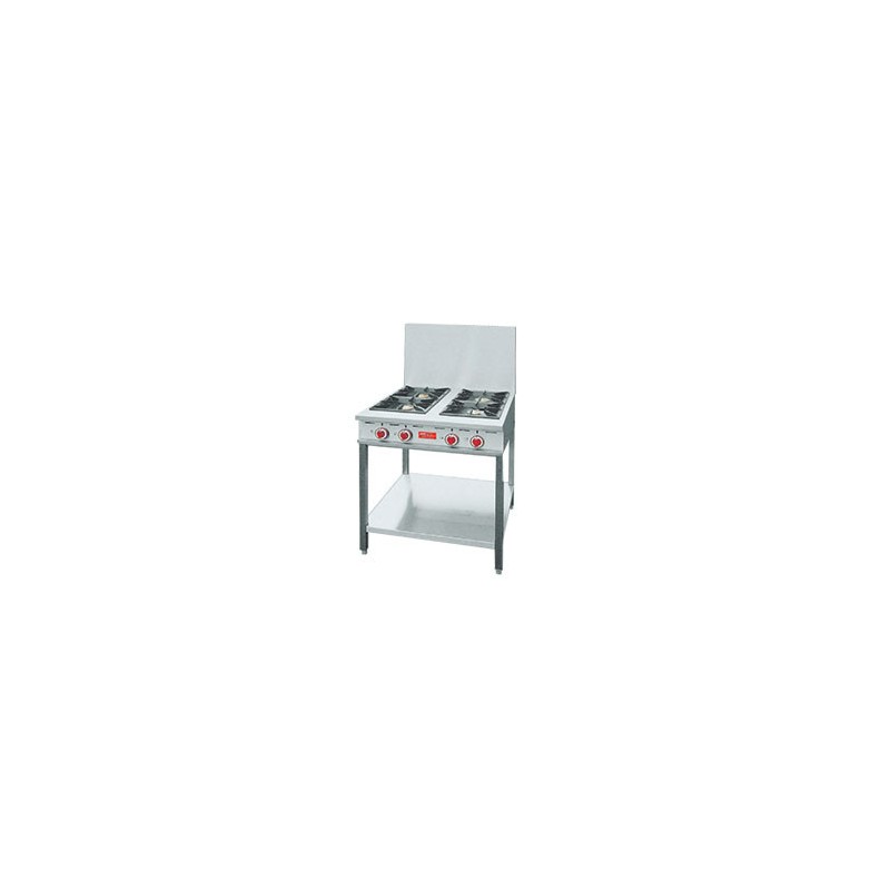 CUISEUR DELRUE - 4 FEUX 7,5kW SUR PIED TUBE CUISEUR DELRUE - 4 FEUX 7,5kW SUR PIED TUBE