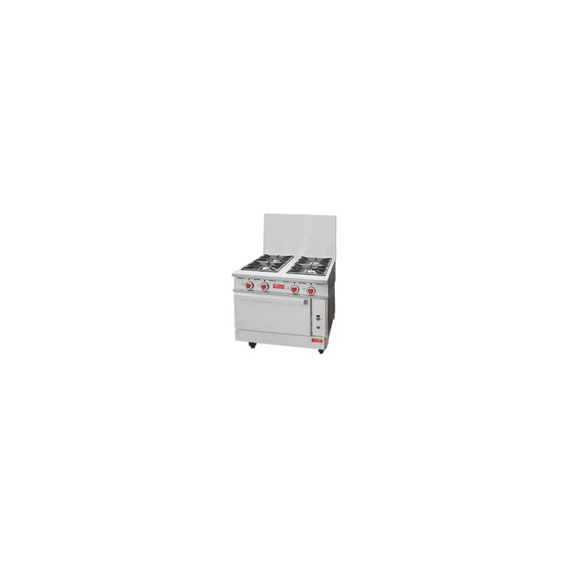 CUISEUR DELRUE - 4 FEUX 7,5kW SUR FOUR FAVORI GAZ CUISEUR DELRUE - 4 FEUX 7,5kW SUR FOUR FAVORI GAZ