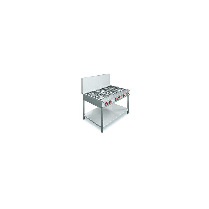 CUISEUR DELRUE - 6 FEUX SUR FOUR UNIVERSEL CUISEUR DELRUE - 6 FEUX SUR FOUR UNIVERSEL