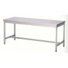 TABLE INOX 200 x 70 x 85 cm