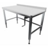 TABLE DE DECOUPE INOX 304 CENTRALE L 800 P 800 H 800