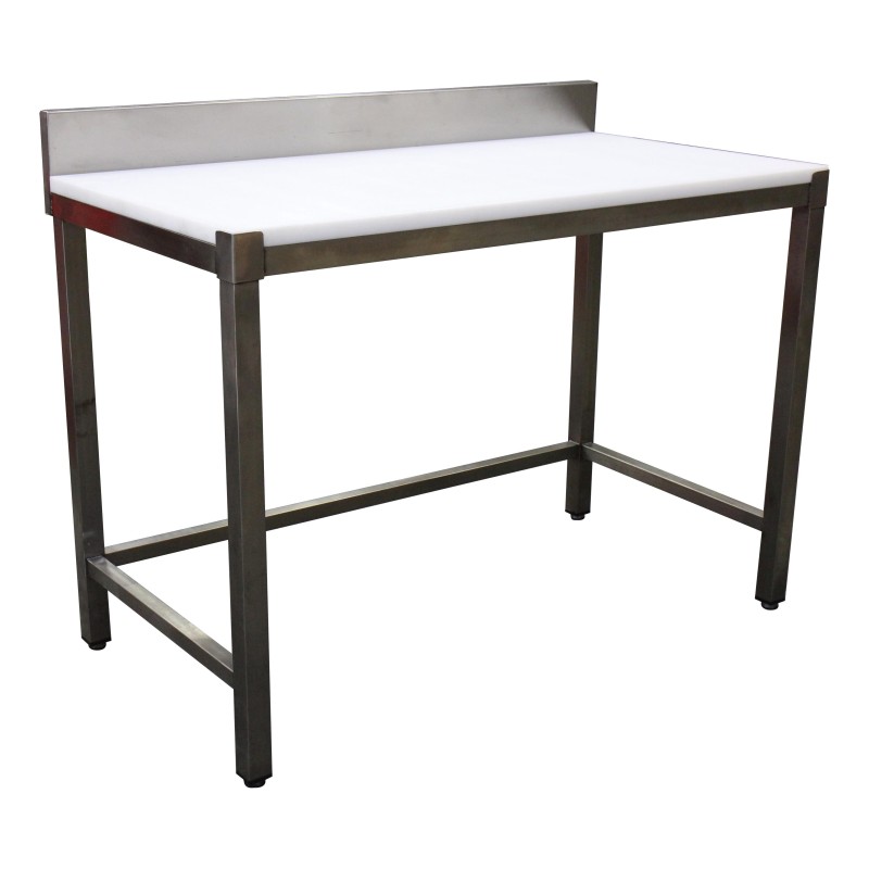 TABLE DE DECOUPE ADOSSEE INOX 304, L 2 000 P 700 H 850