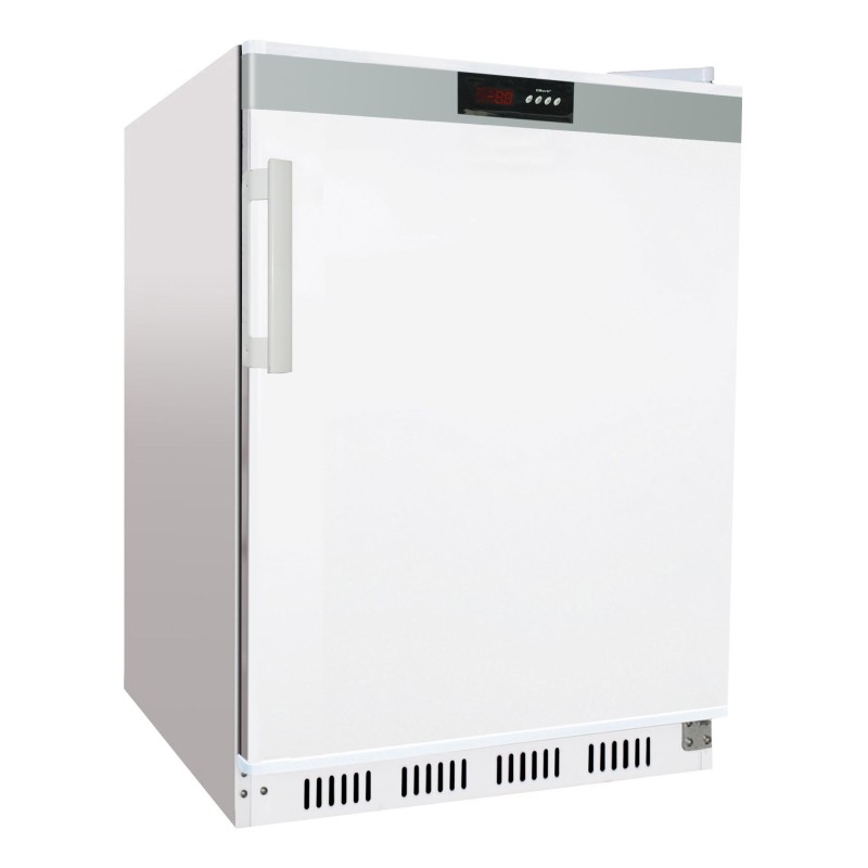 ARMOIRE REFRIGEREE BLANCHE, -18/-24°C AVEC 3 CLAYETTES, FERMETURE A CLE