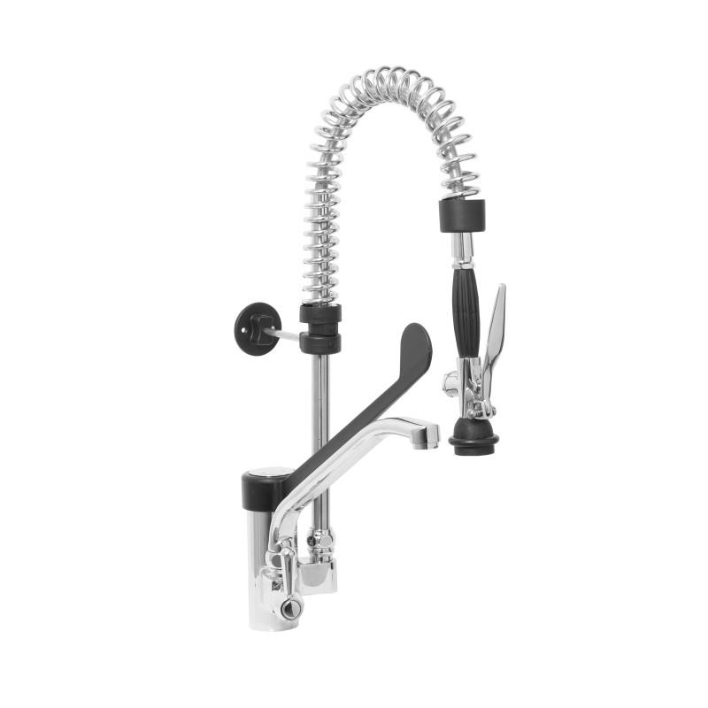 DOUCHETTE MITIGEUR MONOTROU SUR PLONGE AVEC LEVIER CLINIQUE L-310 MM