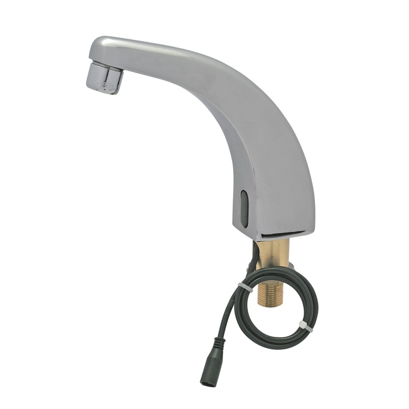 ROBINET INFRAROUGE + MITIGEUR INTEGRE FONCTIONNANT SUR PILES OU SUR SECTEUR 230V MONO