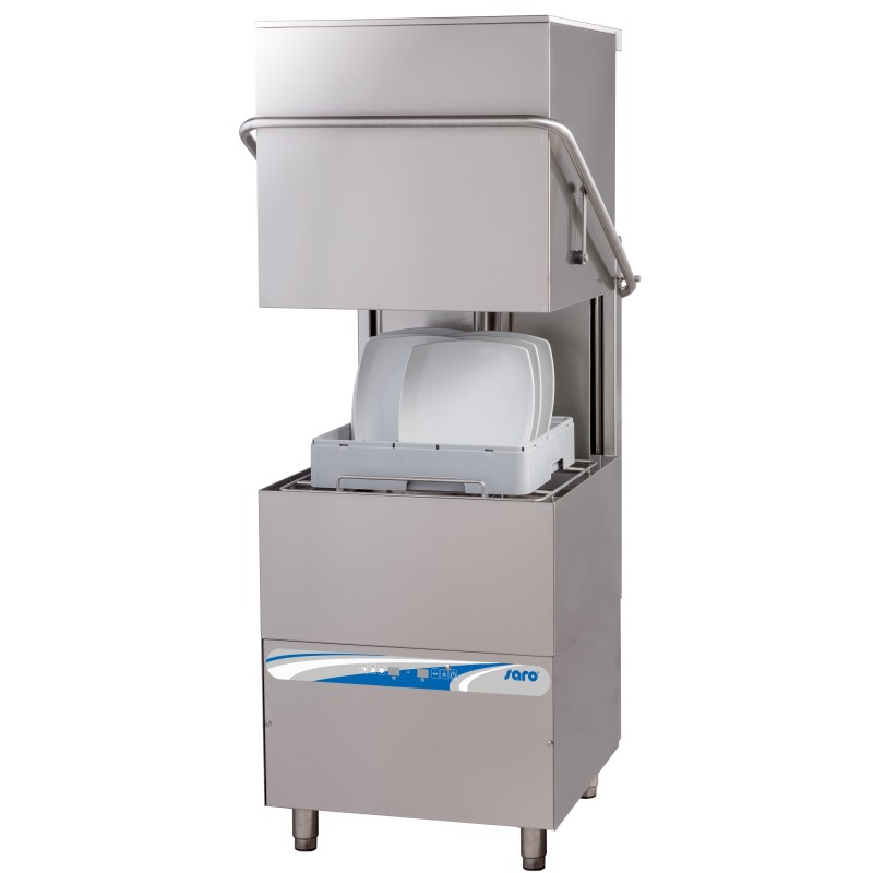 LAVE-VAISSELLE A CAPOT, PANIER 500X500 MM, SANS POMPE DE VIDANGE, AVEC POMPE A DETERGENT