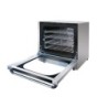 FOUR ELECTRIQUE A CONVECTION, 4 NIVEAUX, 345X315 MM, INTERIEUR EMAILLE, TIMER 120 MIN, ECLAIRAGE