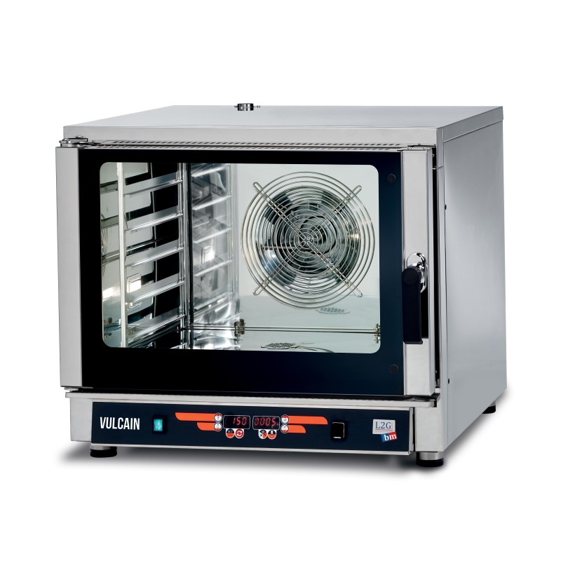 FOUR ELECTRIQUE MIXTE, 5 NIVEAUX, GN1/1, 600X400 MM, INJECTION D'EAU, PROGRAMMABLE
