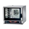 FOUR ELECTRIQUE MIXTE, 5 NIVEAUX, GN1/1, 600X400 MM, INJECTION D'EAU, PROGRAMMABLE