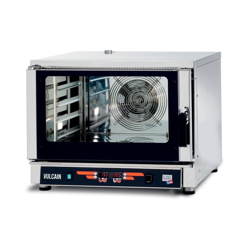 FOUR ELECTRIQUE MIXTE, 4 NIVEAUX, GN1/1, 600X400 MM, INJECTION D'EAU, PROGRAMMABLE