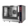FOUR ELECTRIQUE MIXTE PROGRAMMABLE, 5 NIV, GN1/1, 600X400 MM, VENTILATION LATERALE, INJECTION D'EAU
