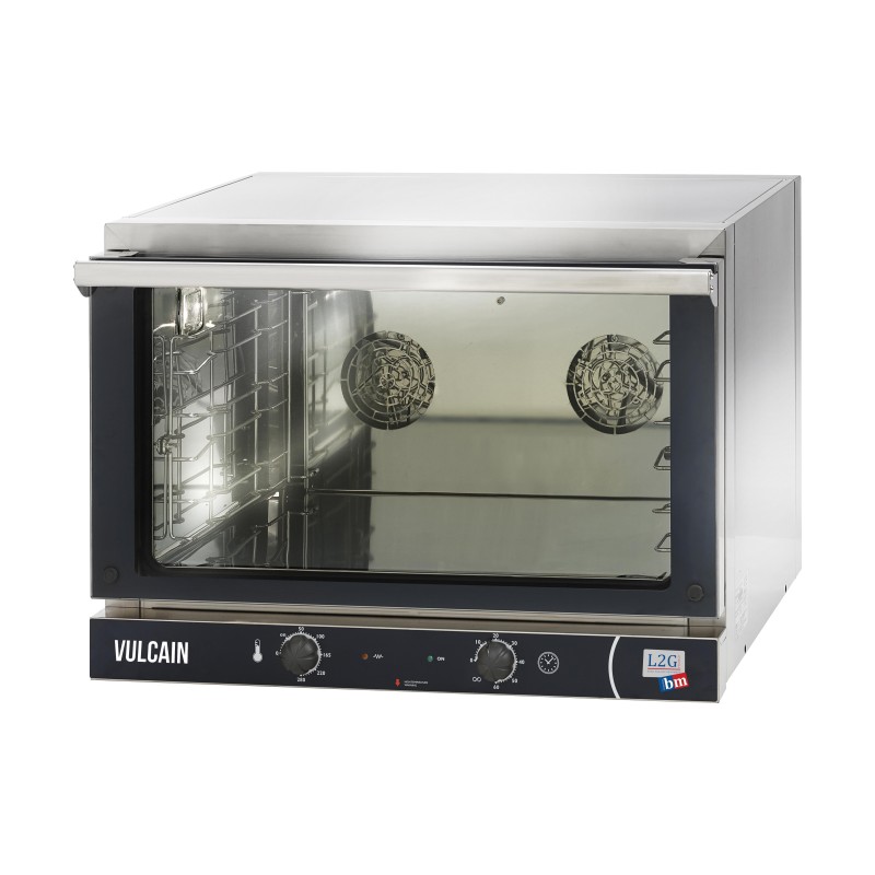 FOUR A CONVECTION MANUEL, 3X600X400, P. BASCULANTE, MINUTERIE 60MIN,THERMOSTAT DE 0° A 280°