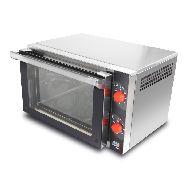 FOUR ELECTRIQUE A CONVECTION, 3 NIVEAUX, GN2/3, PANNEAUX DE COMMANDE ELECTROMECANIQUE