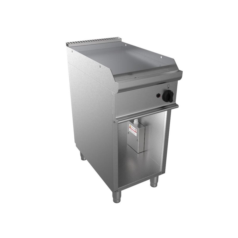 FRY-TOP GAZ LISSE SUR PLACARD OUVERT