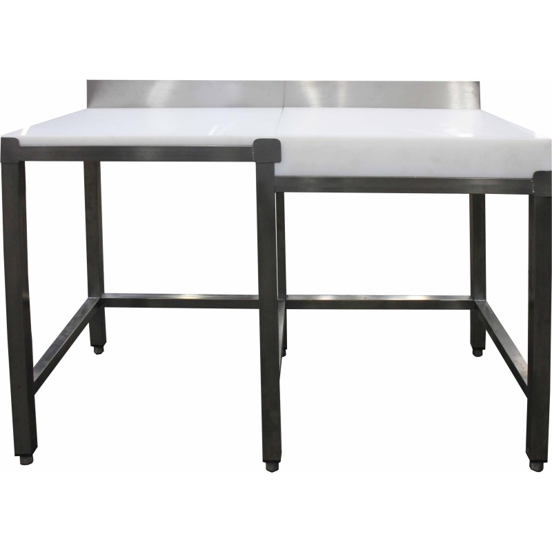 COMBINE ADOSSE BILLOT POLY 600X600 A DTE EP.100MM, POLY 1200X600X25MM, A DROITE L 1 800 P 600 H 850