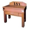 BILLOT BOIS MONTE COMPLET SUR PIETEMENT, DESSUS NON REVERSIBLE 1200 X 600 X 200 MM L 1 200 P 700 H 900