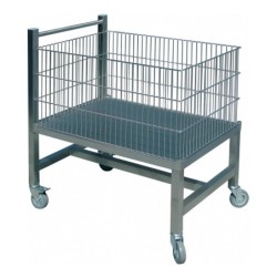 CHARIOT PORTE VIANDE INOX...