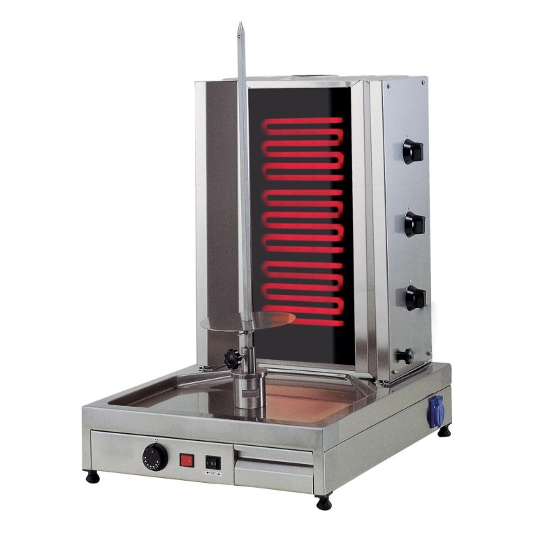 MACHINE A KEBAB ELECTRIQUE A 3 RADIANS
