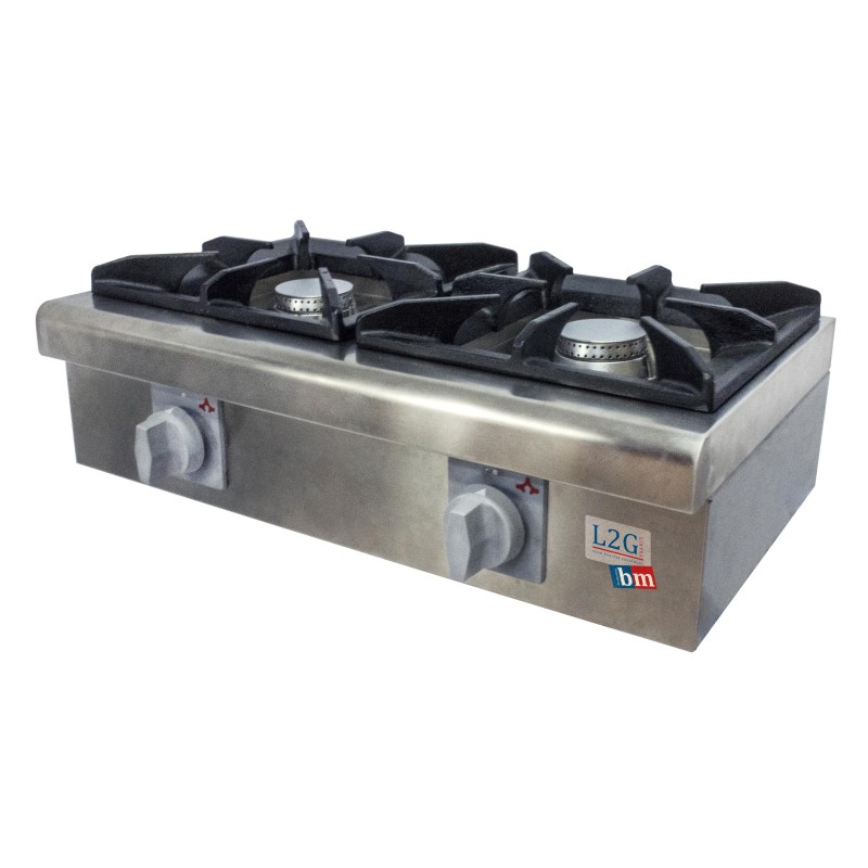 RECHAUD GAZ À POSER 2 FEUX