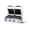 GRILL PANINI DOUBLE DESSUS RAINURE