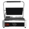 GRILL PANINI 1 PLAQUE RAINUREE DESSUS/DESSOUS