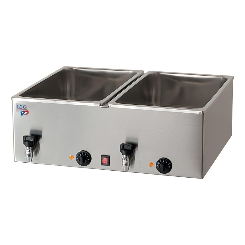 BAIN-MARIE ELECTRIQUE 2 CUVES GN1/1